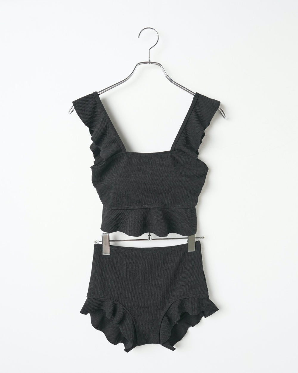 ハイウエストフリルスウィムウェア
