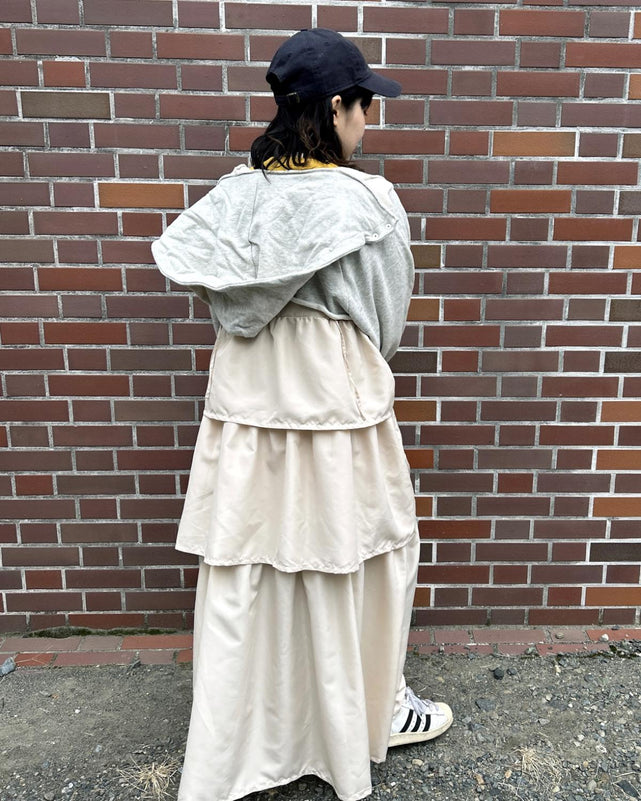 ティアードキャミワンピース
