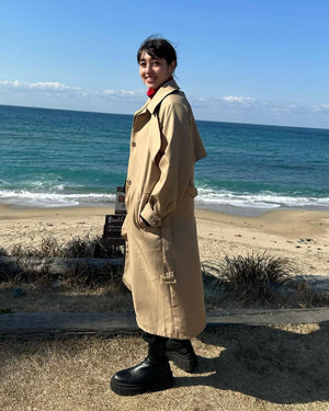 2wayトレンチコート