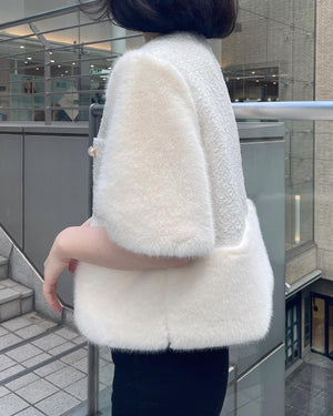 ツイードファージャケット
