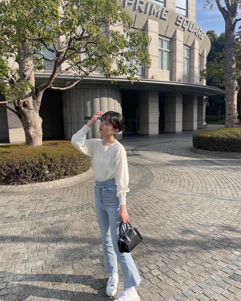 シアーメッシュニット