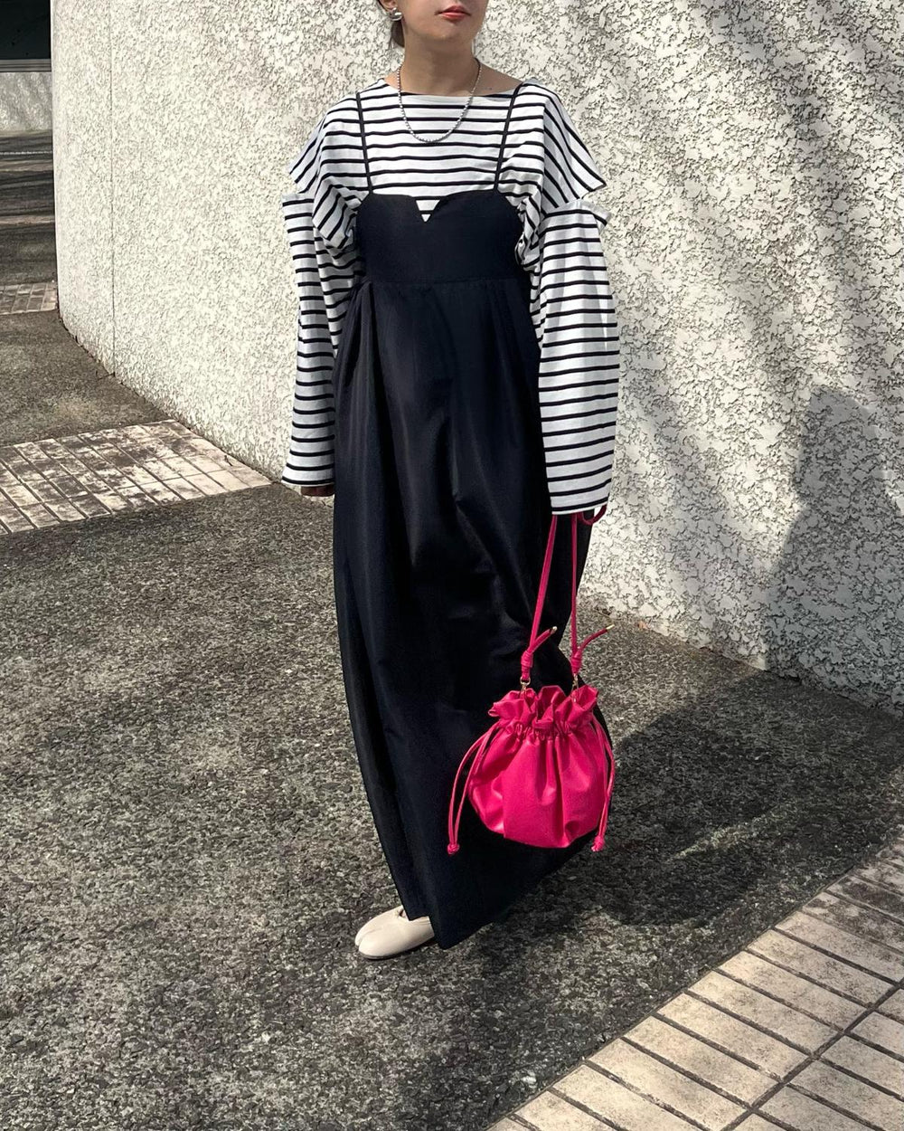 タックキャミワンピース