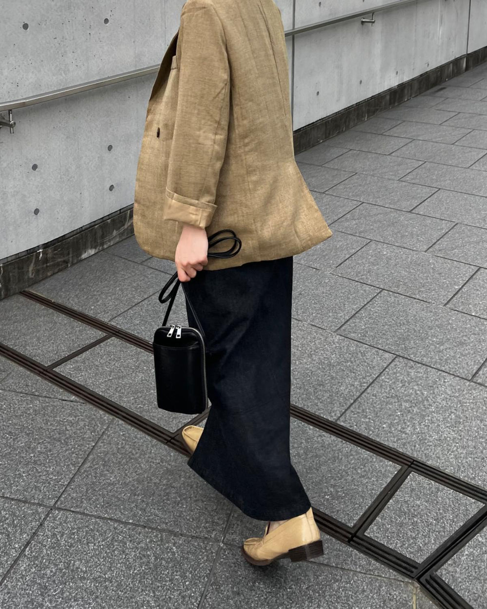 デニムロングスカート