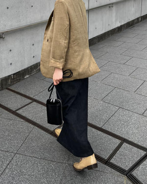 デニムロングスカート