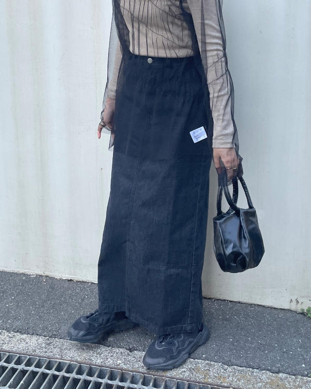 デニムロングスカート