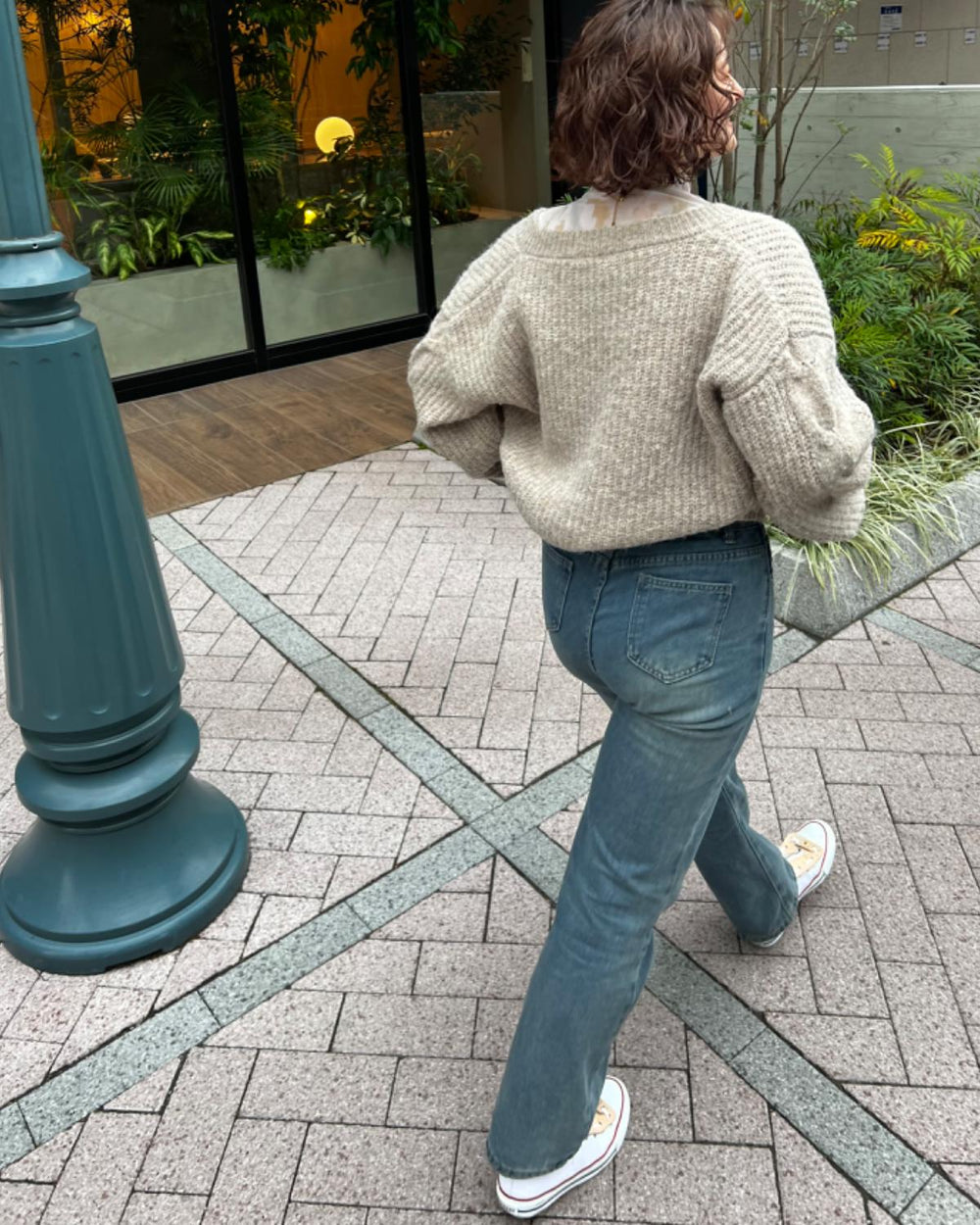 デニムルーズパンツ