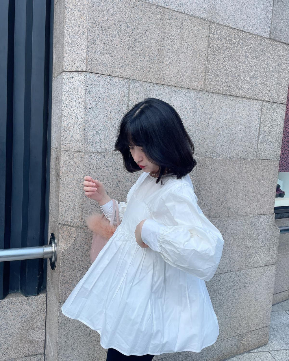 タイプライターペプラムキャミ