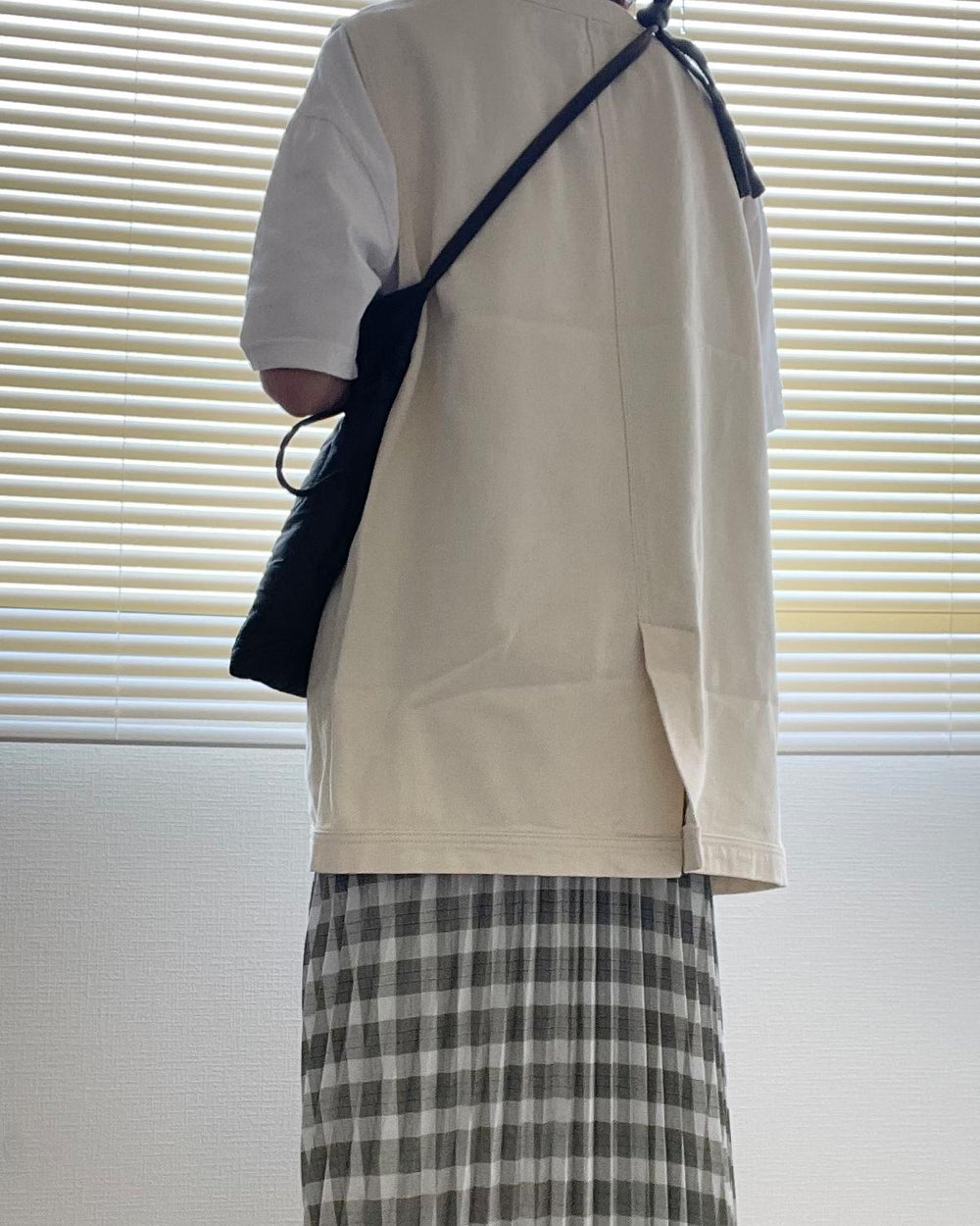 デニムミドルジレ