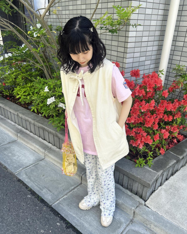 デニムミドルジレ
