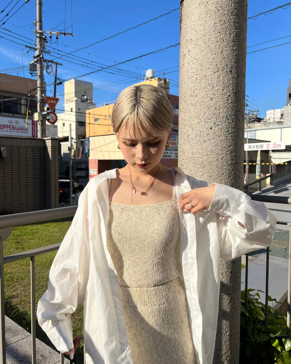 アサタッチミックススカート