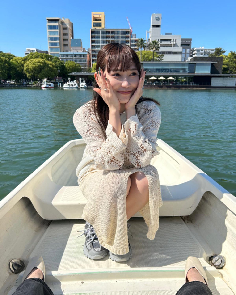 アサタッチミックススカート