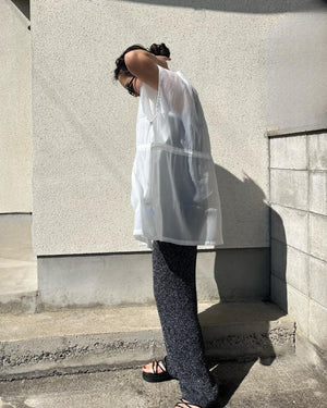 アサタッチミックスニットパンツ