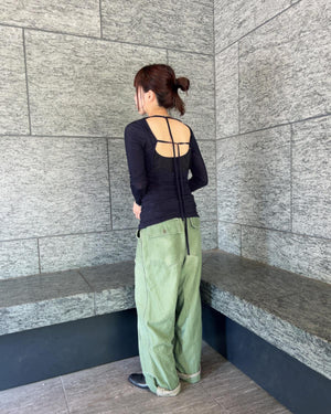 バックデザインロンT