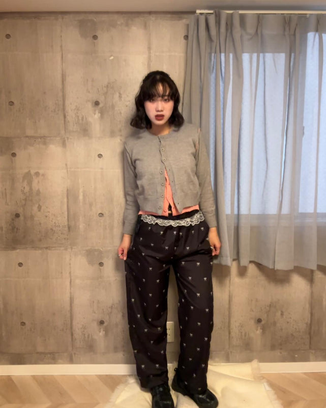 ウエストサイドリボンパンツ