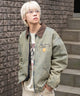 デニム淡加工 モデル：175cm L着用