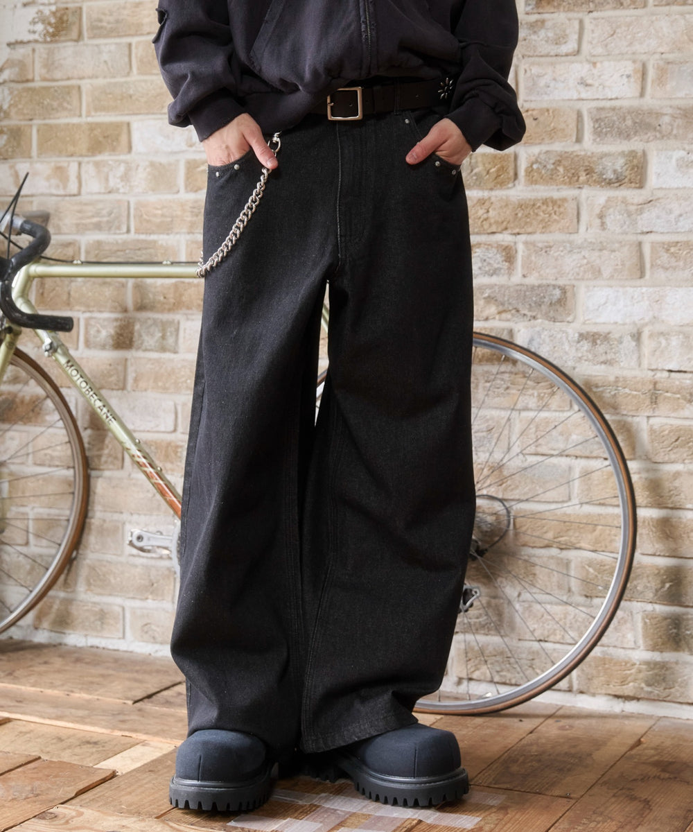 デニムブラック モデル：175cm L着用