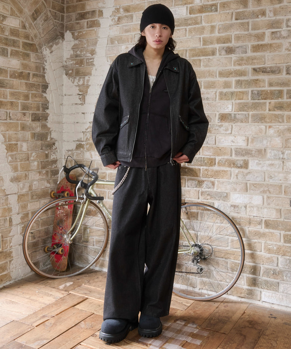 デニムブラック モデル：175cm L着用