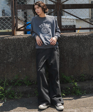 ネイビー モデル：182cm L着用