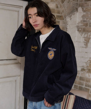 ネイビー モデル：182cm L着用