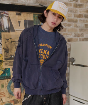 ネイビー モデル：182cm L着用
