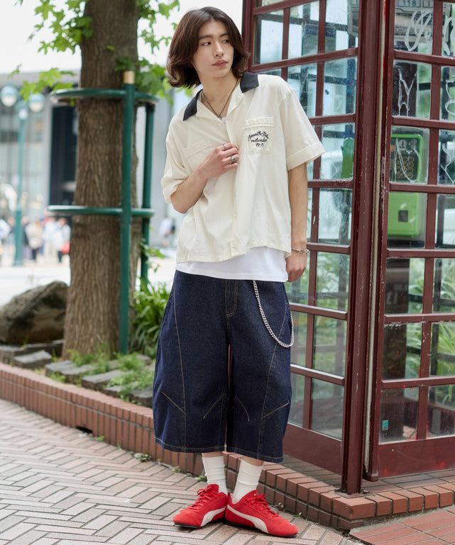 ホワイト モデル：182cm L着用