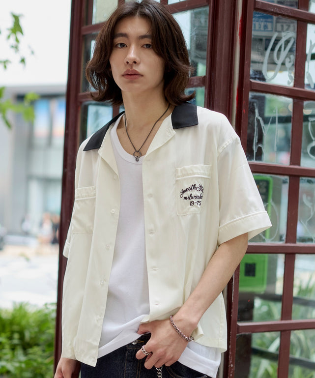 ホワイト モデル：182cm L着用