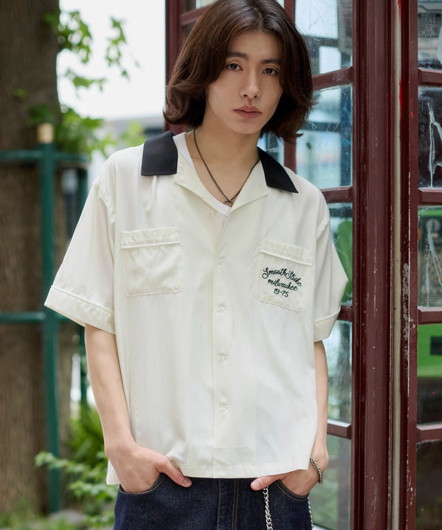 ホワイト モデル：182cm L着用