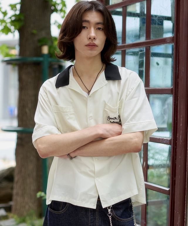 ホワイト モデル：182cm L着用
