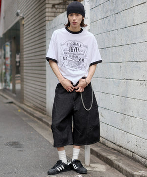 ホワイト モデル：182cm L着用