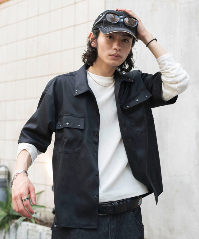ブラック モデル：182cm L着用