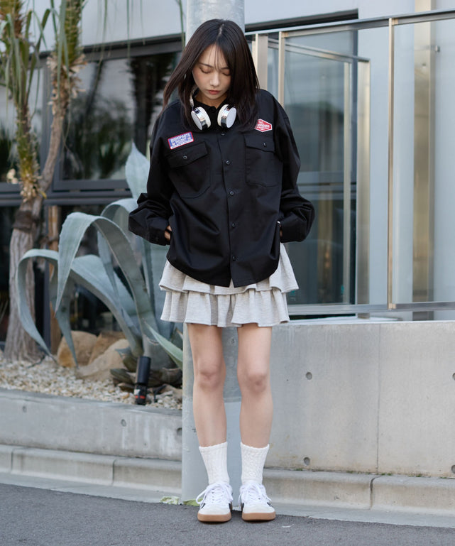 ブラック モデル：159cm L着用