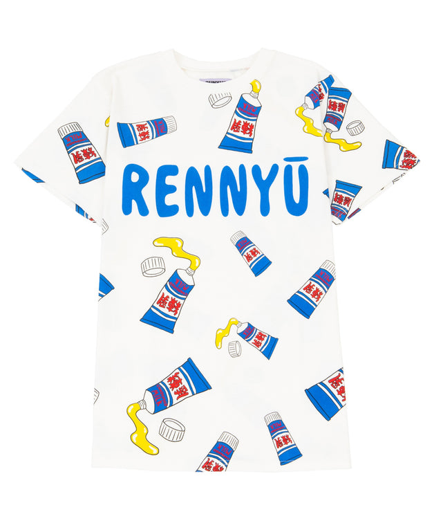 フード総柄Tシャツ