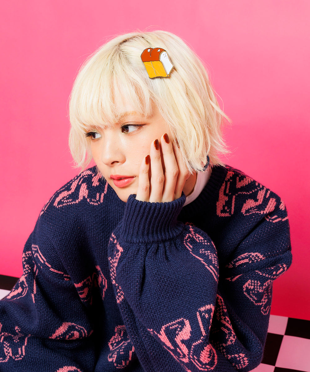 フードヘアクリップ