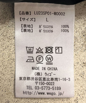 イージーケアカラーブロックブルゾン