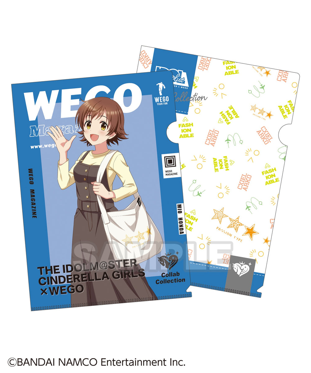 【ide@list】アイドルマスター シンデレラガールズ A4クリアファイルセット