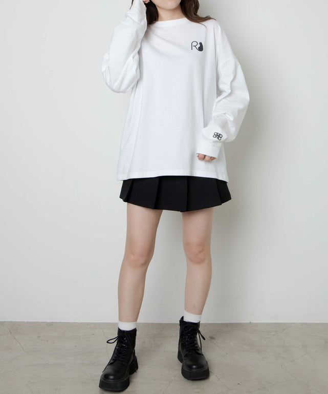 ホワイト　モデル：164cm　F着用