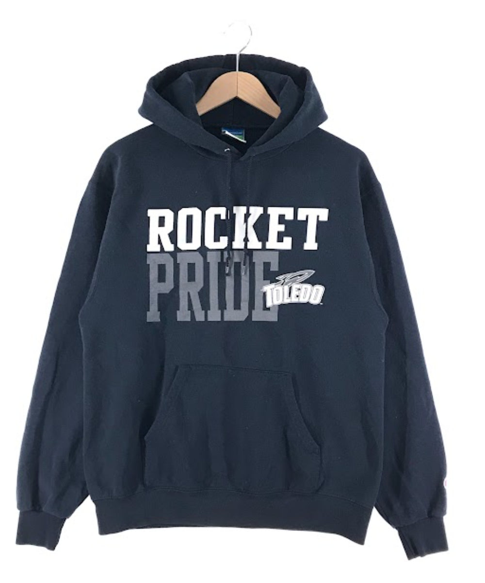チャンピオンスウェット パーカー チームロゴ TOLEDO ROCKETS
