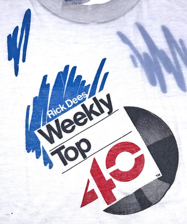 Rick Dees Weekly Top 40 90STシャツ