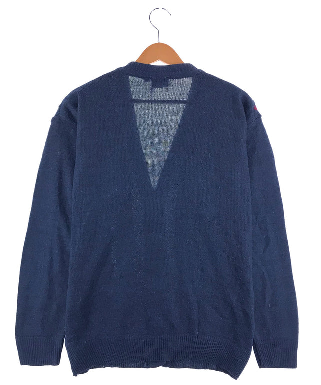 Casualland SPORTSWEAR 総柄カーディガン