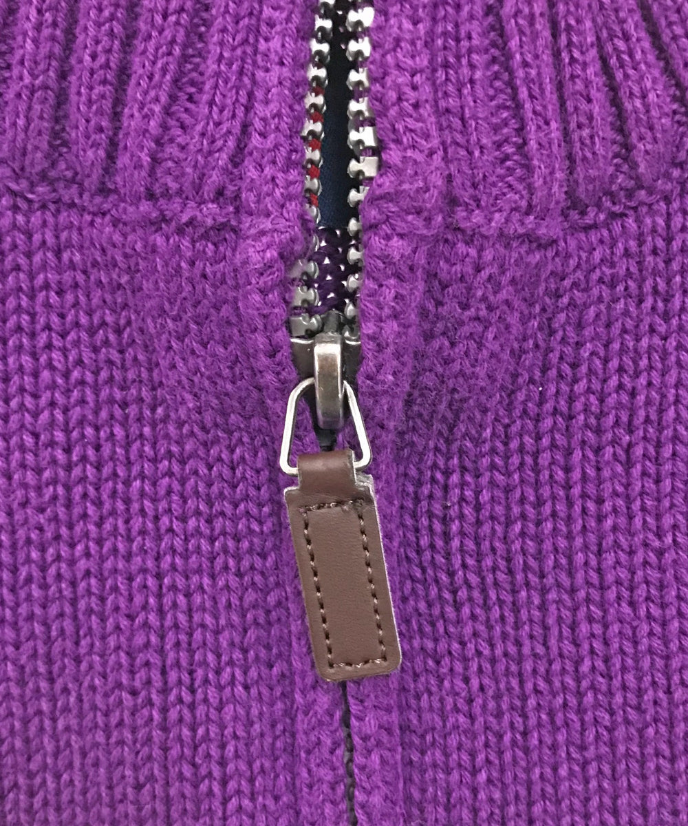 CHAPS ハーフZIPニット