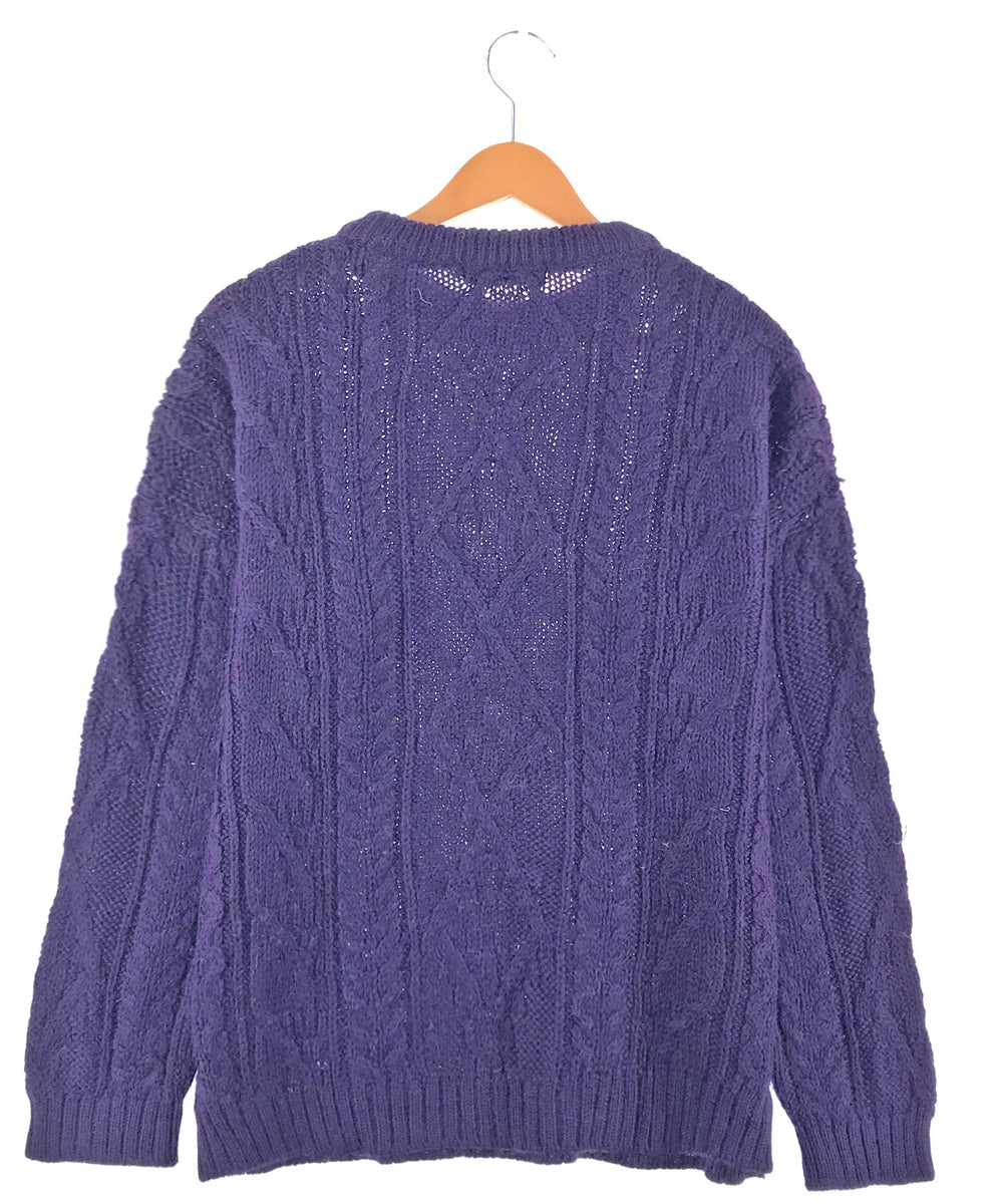British Wool naturally フィッシャーマンニット