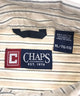 CHAPS ストライプ 長袖ブランドシャツ