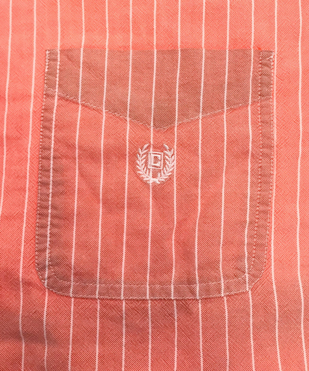 CHAPS ストライプ 長袖ブランドシャツ