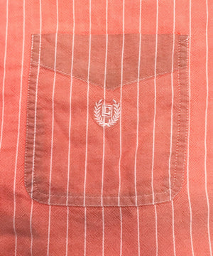 CHAPS ストライプ 長袖ブランドシャツ