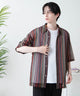 メッシュBIGシャツ/柄3 モデル：180cm L着用