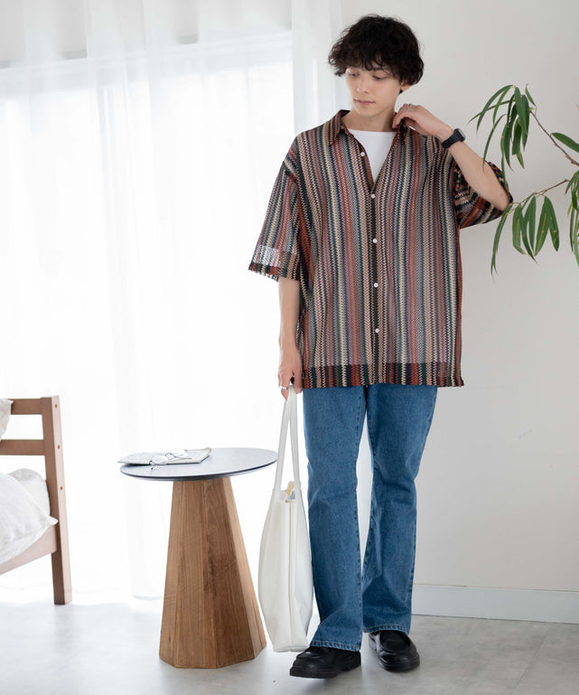 柄1 モデル : 175cm L着用