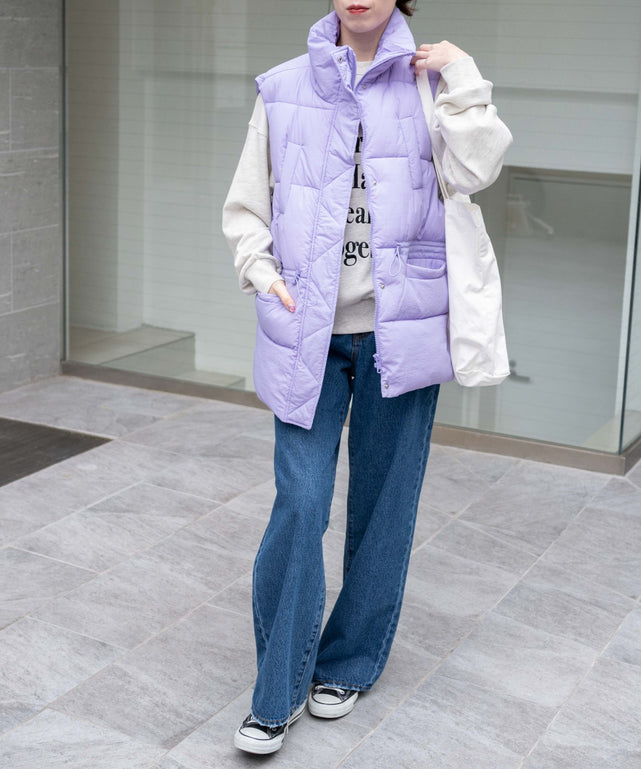 パープル モデル：163cm F着用