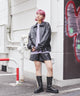 Lパープル　モデル：170cm M着用