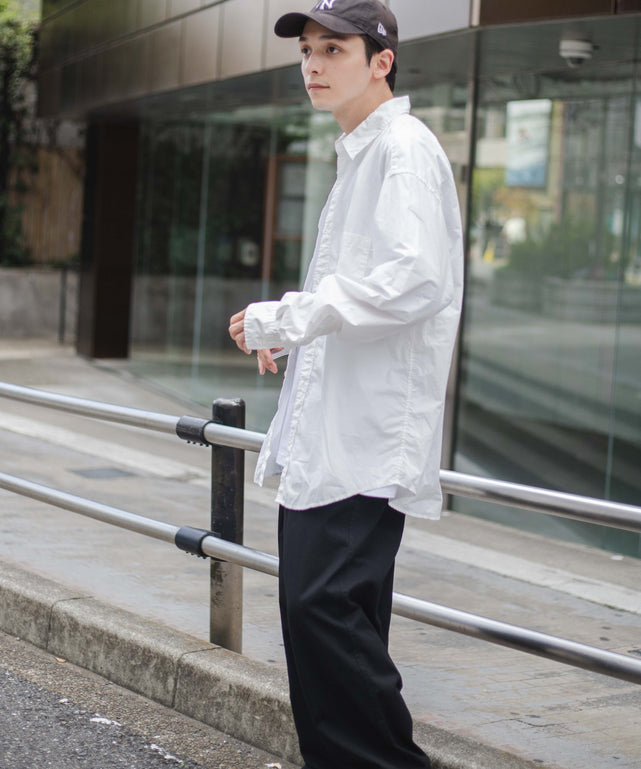 ホワイト　モデル：175cm 　L着用