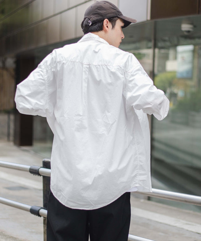 ホワイト　モデル：175cm 　L着用